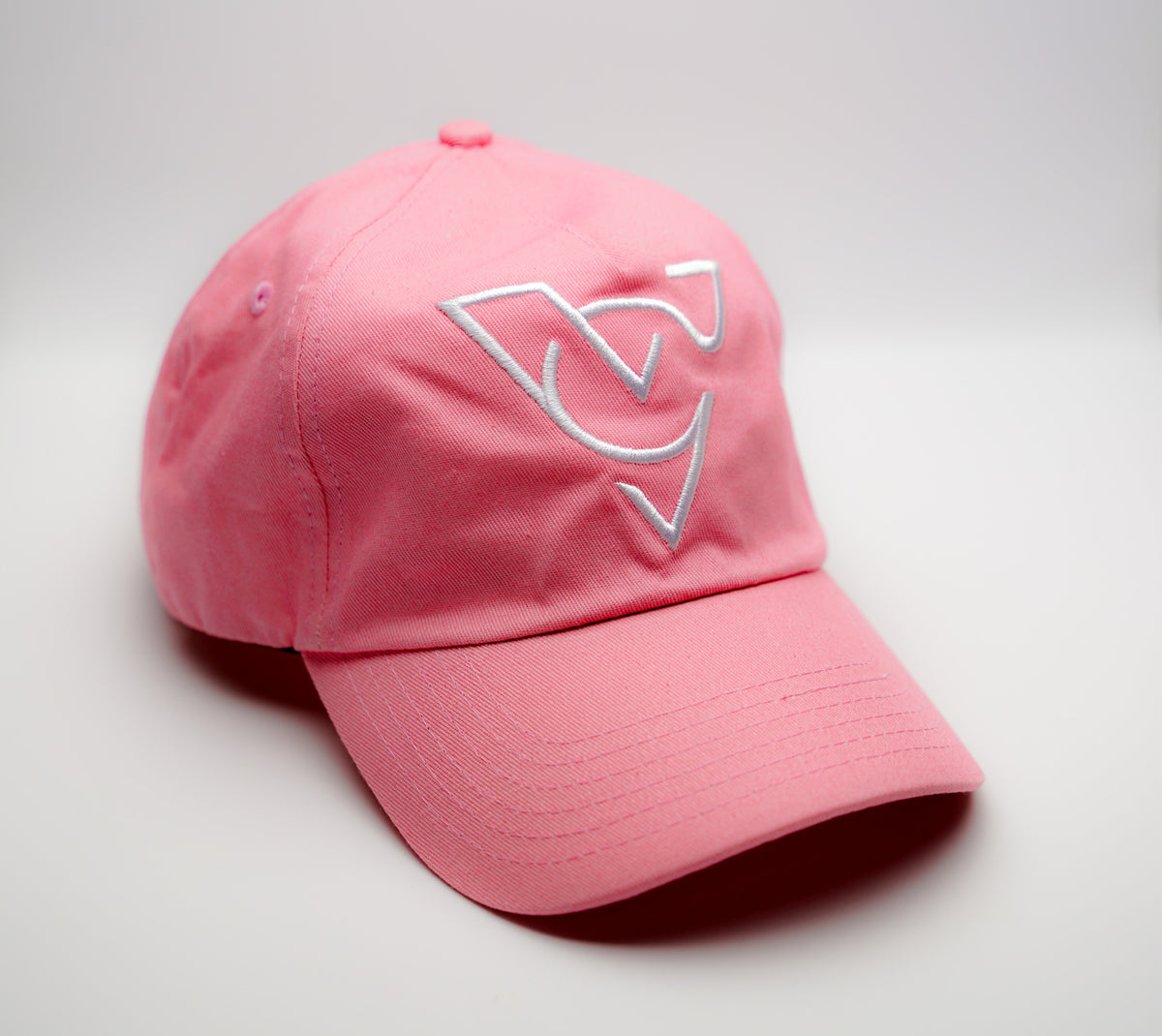 Pink Branding Dad Hat LOGO